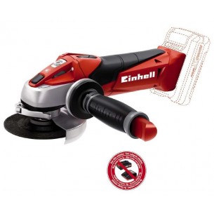 Акумулаторен ъглошлайф Einhell TE-AG 18 Li-Solo Power X-Change, 18V, ф115мм, без батерии и зарядно устойство