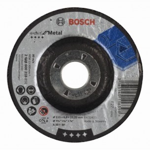 Диск за грубо шлифоване вдлъбнат метал 115 мм 6 мм BOSCH Professional A 30 T BF 2608600218