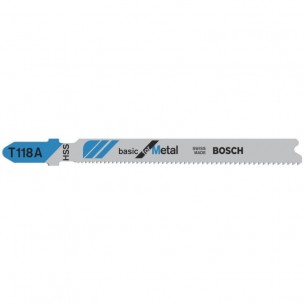 Нож за прободен трион за метал 92 мм BOSCH Professional T 118 A 2608631013