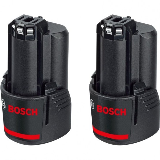 Акумулаторни батерии BOSCH Professional 2xGBA 12V 3.0 Ah , 12V, 3Ah 1600A00X7D