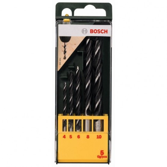 Комплект свредла за дърво 5 части BOSCH Professional 2607019440