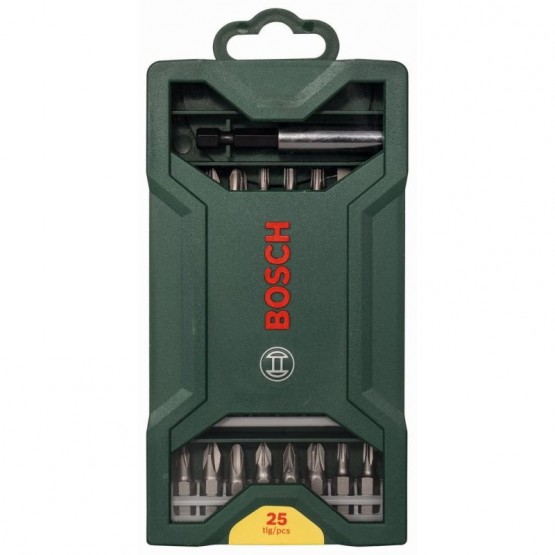 Комплект битове 25 части BOSCH Professional Mini X-Line 2607019676