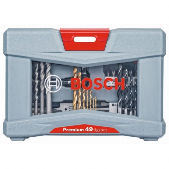 Комплект свредла и битове 49 части BOSCH Professional Premium X-Line 2608P00233