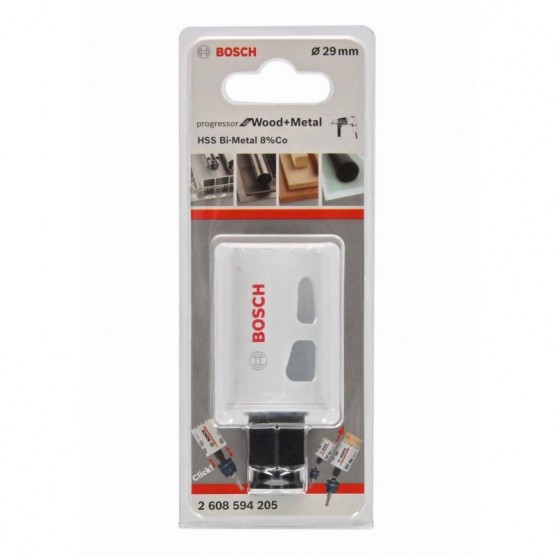 Биметална боркорона за дърво и метал 29 мм BOSCH Professional Progressor 2608594205