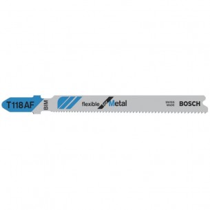 Нож за прободен трион за метал 92 мм BOSCH Professional T 118 AF 2608634505