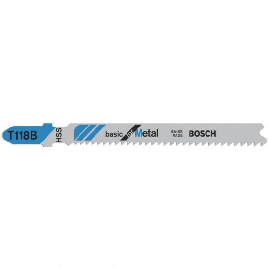 Нож за прободен трион за метал 92 мм BOSCH Professional T 118 B 2608631673