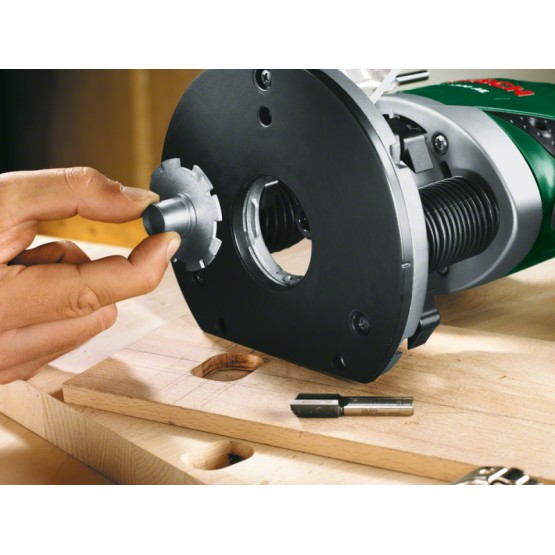 Оберфреза BOSCH POF 1200 AE, 1200W, 55мм ход на фрезата 060326A100