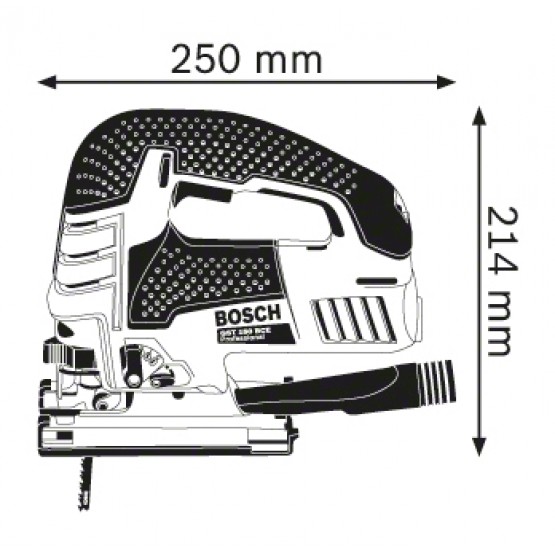 Прободен трион BOSCH Professional GST 150 BCE , 780W, 150мм 0601513000