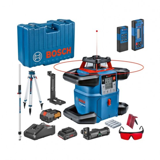 Ротационен лазерен нивелир до 600 м 1.5 мм/10м BOSCH GRL 600 CHV Professional 06159940P5