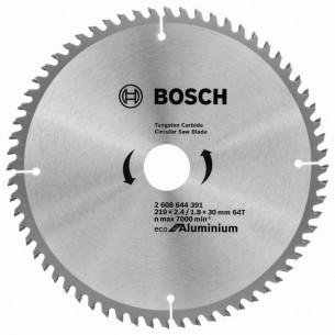 Циркулярен диск за алуминии 190х20х2.2 мм 54 зъба BOSCH Professional Eco 2608644391