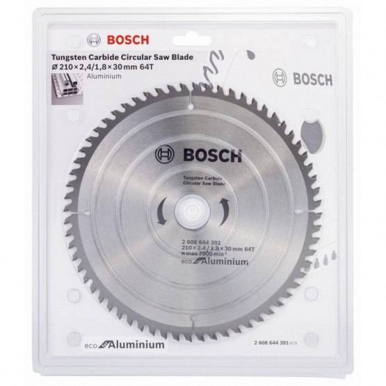 Циркулярен диск за алуминии 190х20х2.2 мм 54 зъба BOSCH Professional Eco 2608644391