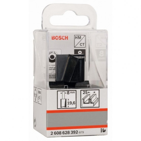 Прав фрезер 8 мм D1 25 мм L 19.6 мм G 51 мм BOSCH Professional 2608628392