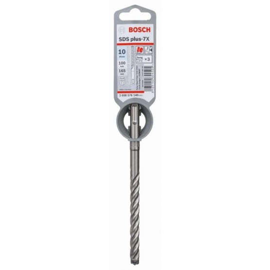 Свредло 10x100x165 мм BOSCH Professional SDS-Plus-7X 2608576140