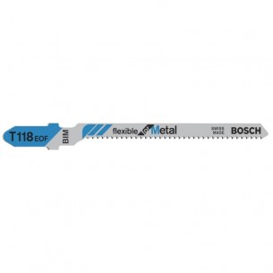 Нож за прободен трион за метал 83 мм BOSCH Professional T 118 EOF 2608634237