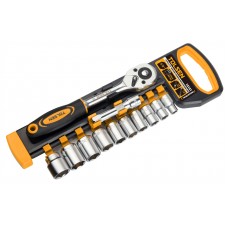 Комплект тресчотка с вложки TOLSEN / 3/8 '', 12 части /