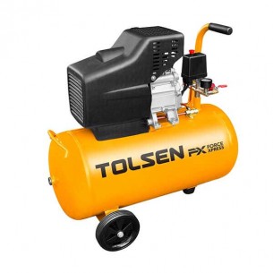 Монофазен бутален компресор Tolsen 73125, 1500 W, 8 бара, 24 л