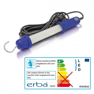 Работна лампа ERBA, 10 W, 60 LED