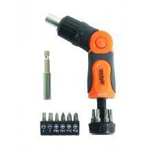 Отвертка-тресчотка чупеща с накрайници к-т 14 части Gadget