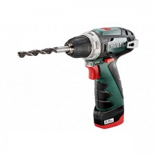 Акумулаторен винтоверт METABO POWERMAXX BS BASIC, 10.8 V, 2x2Ah, 34 Nm, с батерии и зарядно