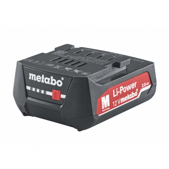 Акумулаторна батерия Metabo Li-Power, 12 V, 2.0 Ah