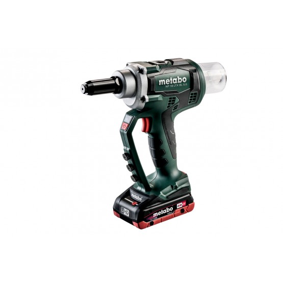 Акумулаторна безчеткова нитачка METABO NP 18 LTX BL 5.0, 18 V, с 2 батерии 4.0 Ah LiHD