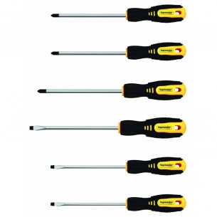 Комплект отвертки Topmaster, CR-V TMP, 6 бр Комплект отвертки Topmaster, CR-V TMP, 6 бр