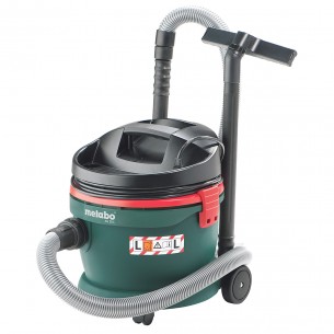 Прахосмукачка за сухо и мокро почистване METABO 1200 AS 20 L, 1200 W, 3600 л./мин., 200 mbar, 20 л