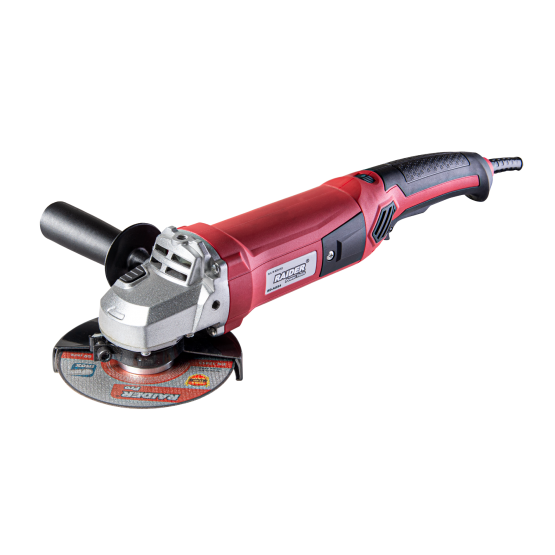 Ъглошлайф RAIDER RD-AG54, 125 мм, 1200 W, в куфар