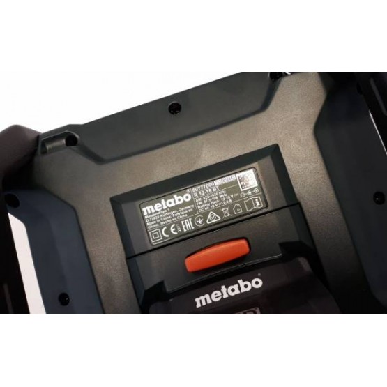 Акумулаторно радио Metabo R 12-18 BT, 12.0-18.0 V, без батерия и зарядно