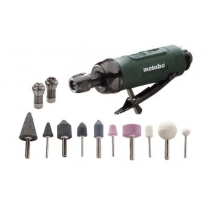 Пневматичен прав шлайф Metabo DG 25 SET, 300 л./мин., 6.2 бара