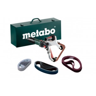 Лентов шлайф за тръби METABO RBE 15-180 Se, 1550 W, 40x760 мм, с ел. старт, аксесоари и куфар