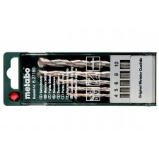 Комплект свредла за бетон Metabo Classic, 5 части