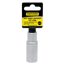 Вложка удължена 6 стенна Cr-V TopMaster 3/8 x 10 mm