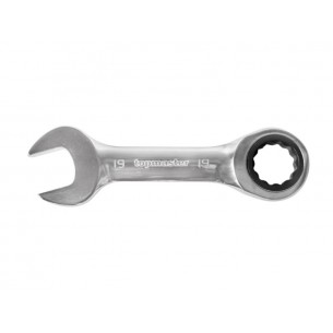 Ключ звездогаечен с тресчотка Stubby CR-V TMP Topmaster 10 mm