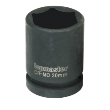 Ударна 6 - стенна вложка 1/2'' Topmaster / 12 mm /