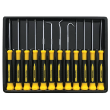 Комплект прецизни отвертки Topmaster / 12 броя /