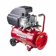 Монофазен маслен компресор за въздух Raider RD-AC12, 1500 W, 24 л, 8 бара, 110 л/мин