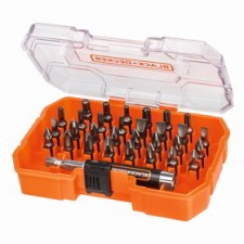 Битове и магнитен адаптор Black & Decker A7228 31 части + КУТИЯ