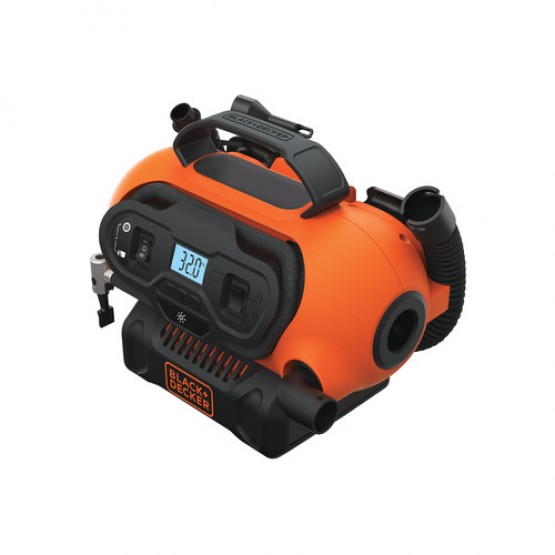 Портативен компресор Black&Decker BDCINF18N 12 V / 230 V ,11 Bara