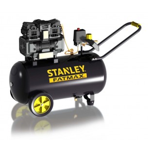 Компресор безшумен STANLEY FMXCMS1550HE, 50 л., 59 децибела