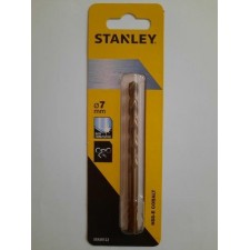 Свредло кобалтово за метал с диаметър 7 мм STANLEY STA50122 HSS-E COBALT