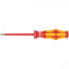 Отвертка Kraftform изолирана PZ0 х 80 мм Wera 05006160001 
