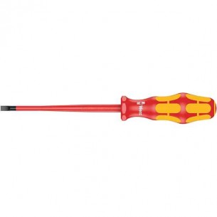 Отвертка Kraftform Plus 1.0 х 5.5 х 125 мм, Slim, 1000 V Wera 05006442001 