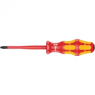Отвертка PZ 1 х 80 мм, удължено острие, 1 kV Wera 05006460001 Отвертка PZ 1 х 80 мм, удължено острие, 1 kV Wera 05006460001