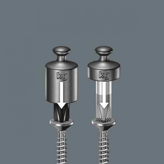 Отвертка PZ 1 х 80 мм, удължено острие, 1 kV Wera 05006460001 