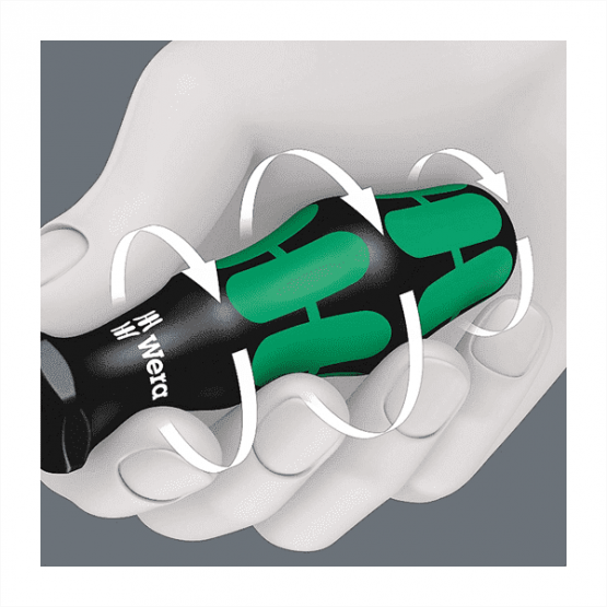 Отвертка Kraftform Plus шестостен 6 х 125 мм, объл връх Wera 05022820001 