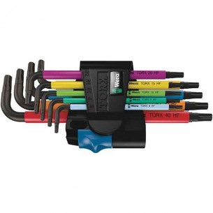 Комплект TORX HF имбусни ключове Multicolour Wera 05024179001 