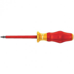 Отвертка Comfort изолирана PZ 0 x 80 mm Wera 05031610001 