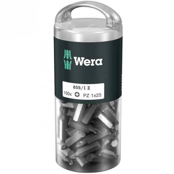 Битове TORX TX25 х 25 мм (100 броя) Wera 05072449001 