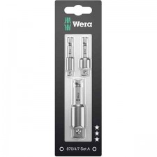 Комплект адаптори 1/4“/3/8“/1/2“ (3 части) Wera 05073200001 